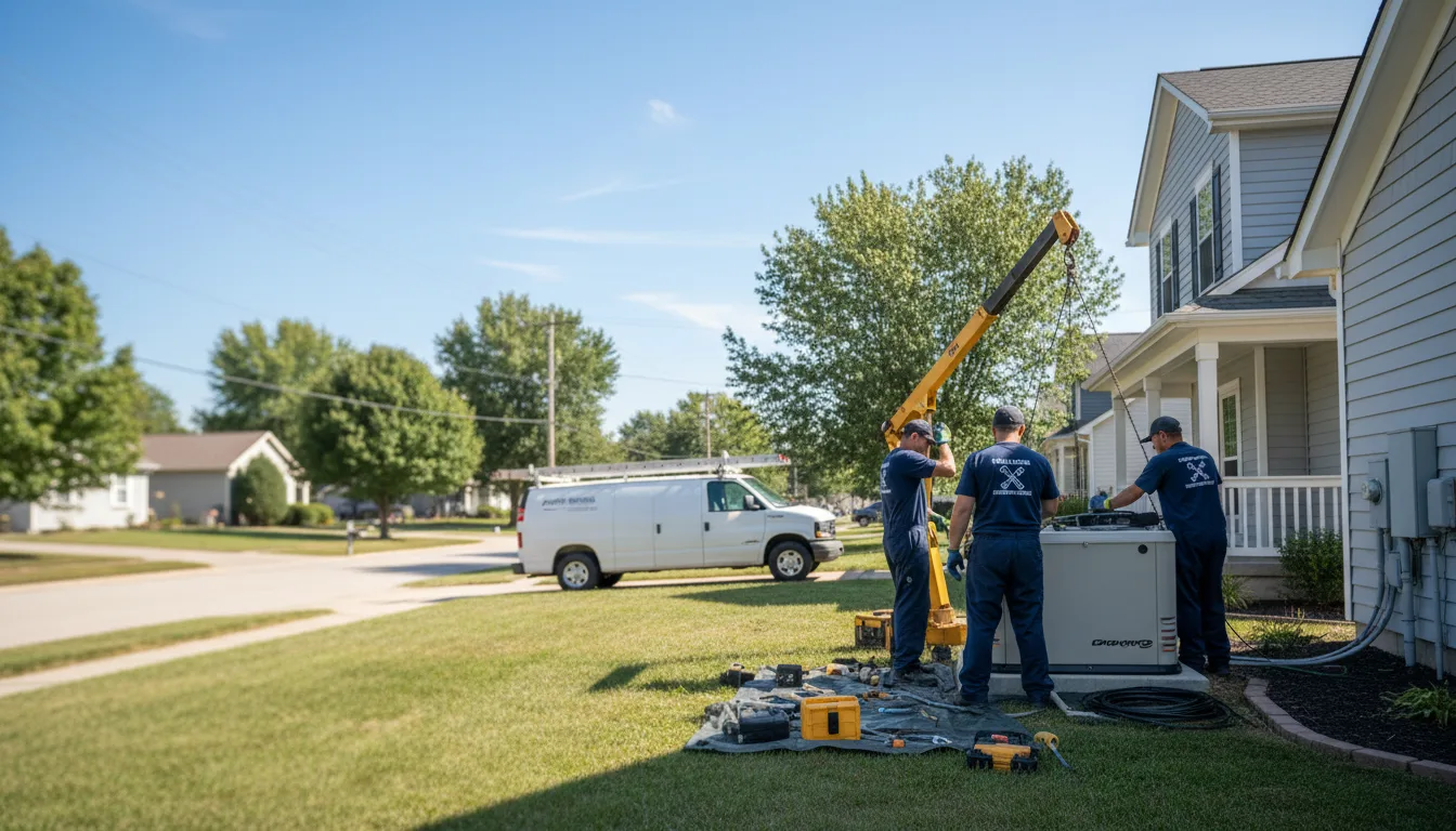 Generator Installation in Pawnee Rock, KS near me